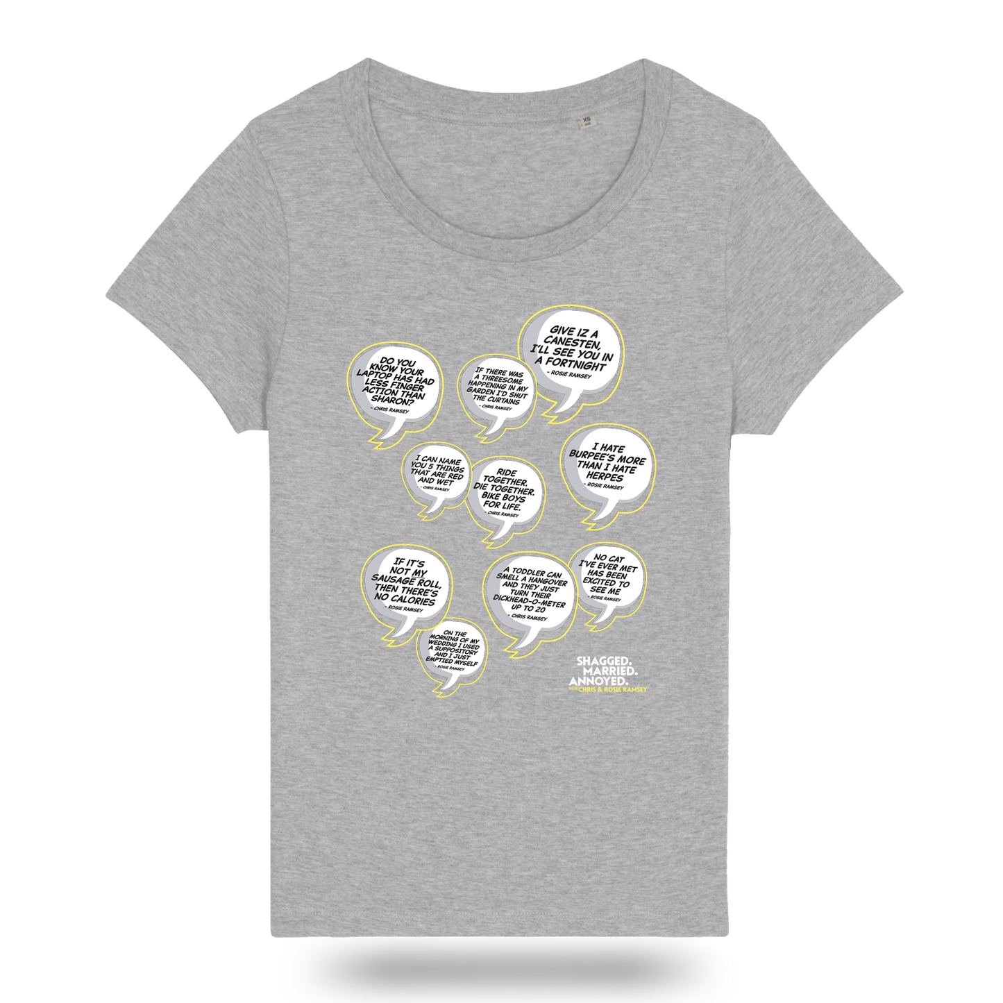 Speech Bubble Ladies T-Shirt