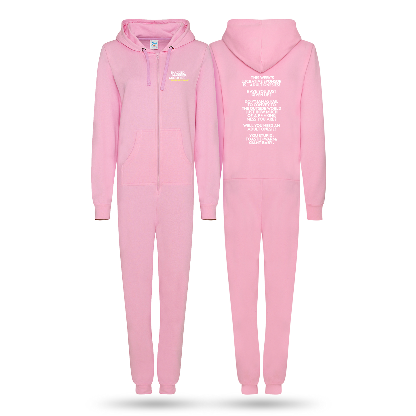 Onesies (Pink or Heather Grey)