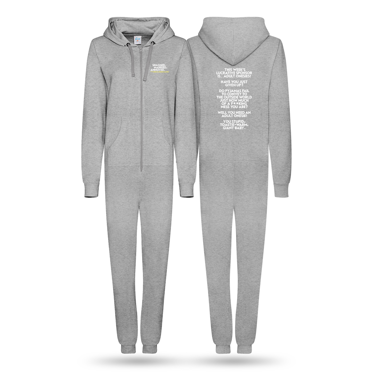 Onesies (Pink or Heather Grey)