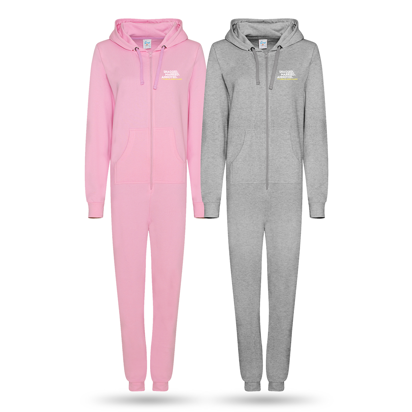 Onesies (Pink or Heather Grey)