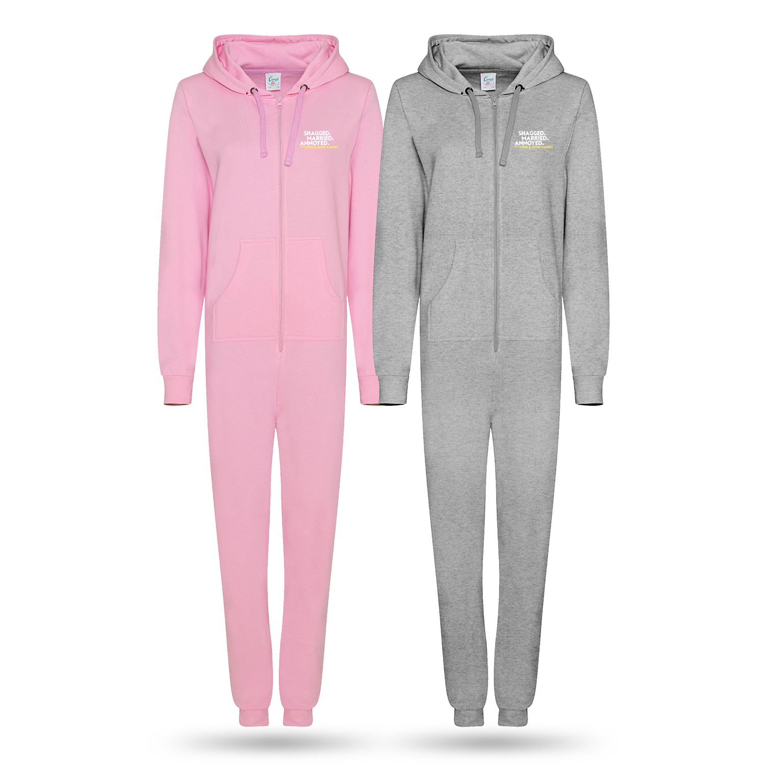 Onesies (Pink or Heather Grey)