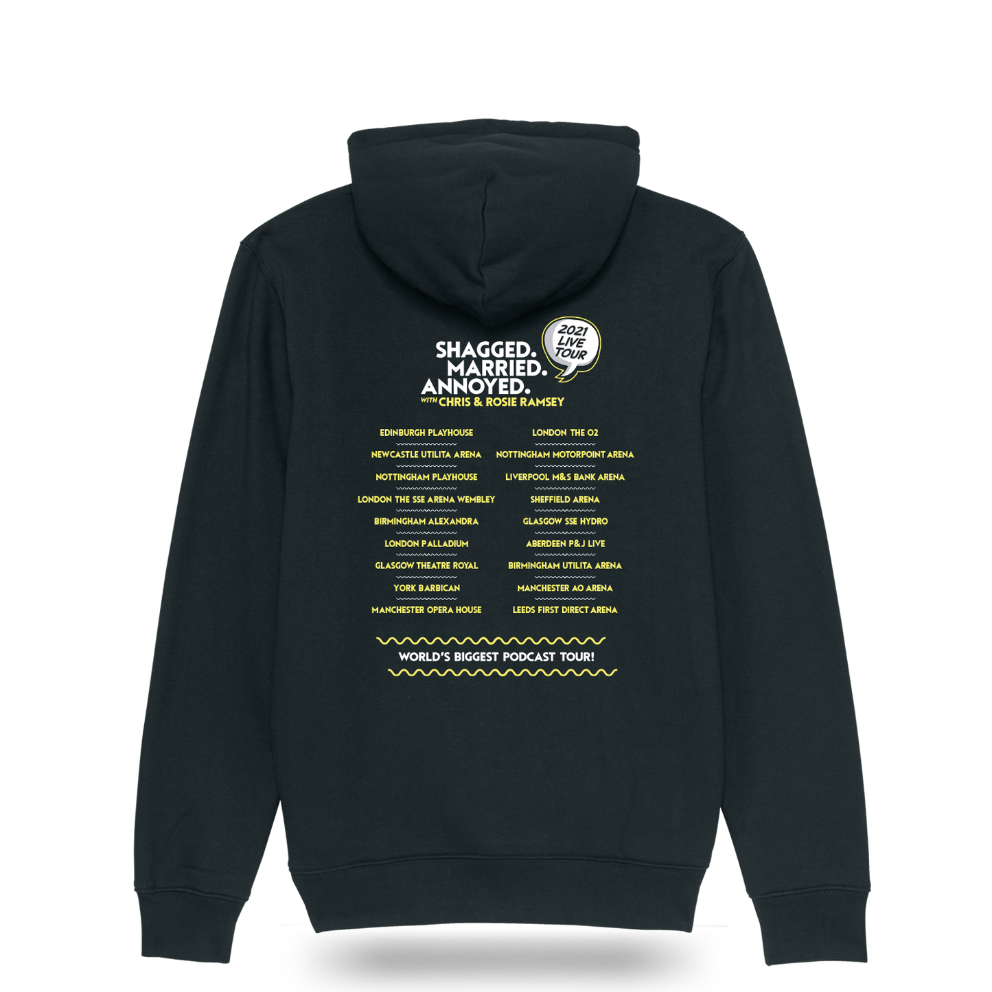 SMA Tour Unisex Hoodie with reverse