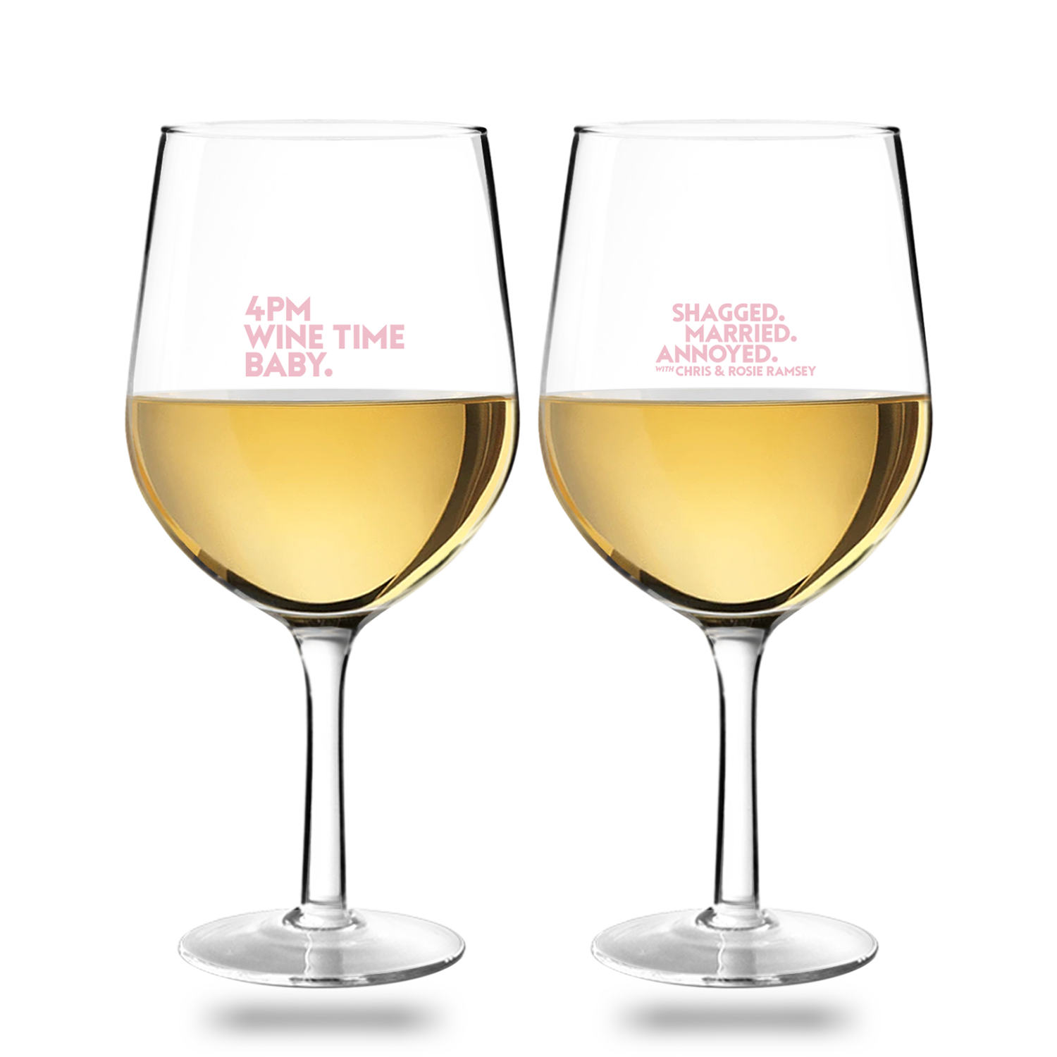One Double-sided Printed EXTRA LARGE Wine Glass